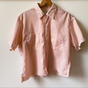 Vintage Cropped Men’s Button-down